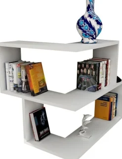 Bull vägghylla - Vit