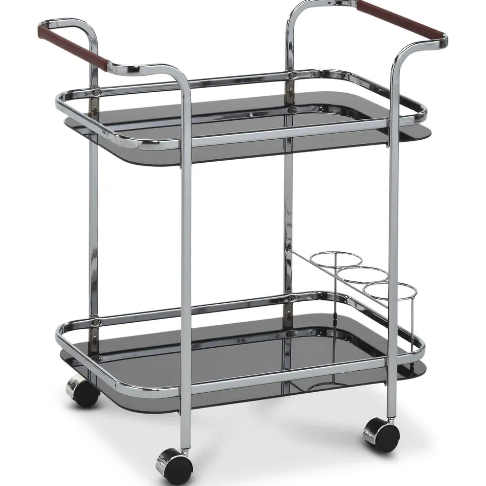 Butler 7 serveringsvagn i krom + Textilrengöring för möbler