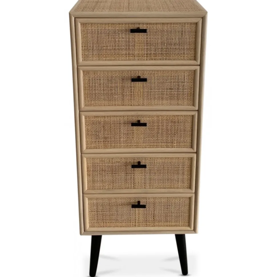 Byrå svart med rotting - React