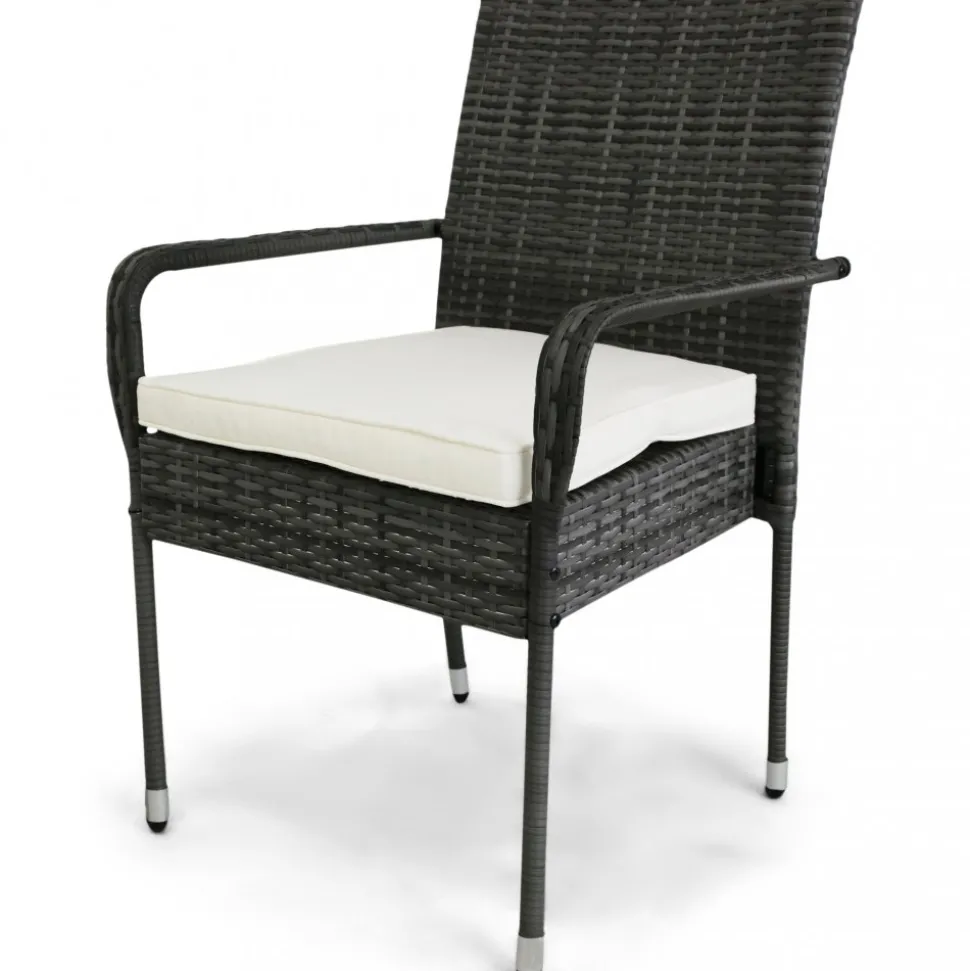 Caféset i konstrotting - Mölle + Textilskydd för utemöbler