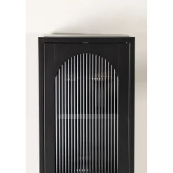 Cali vitrinskåp - Svart