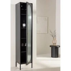 Cali vitrinskåp - Svart