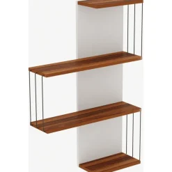 Cambrai vägghylla - Furu/vit