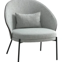 Canelas fåtölj Ljusgrå/Mörkbrun