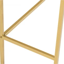 Canvas avlastningsbord - Guld