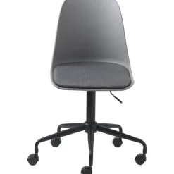 Cara grå kontorsstol med sittdyna + Textilrengöring för möbler