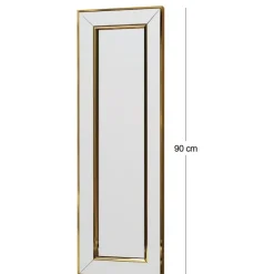 Carlos väggspegel - Guld