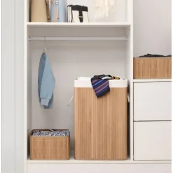 Carolin tvättkorg 72 l - Bambu