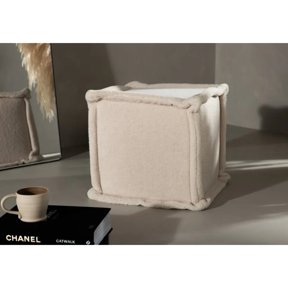 Castine sittpuff - Vit