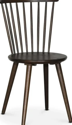 Castor pinnstol brunoljat trä