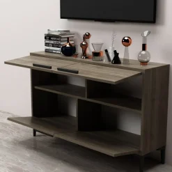 Catarina TV-bänk - Valnöt