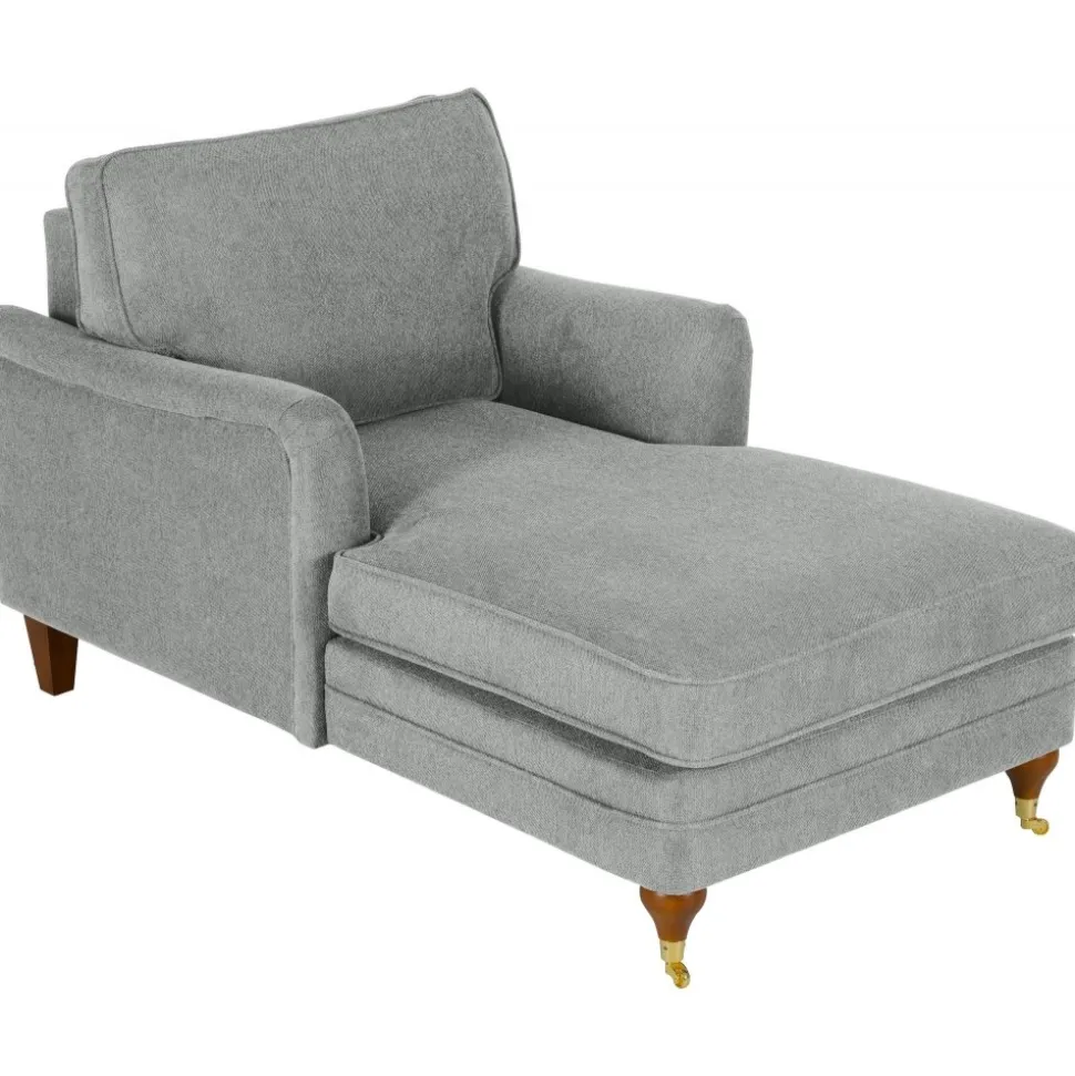 Chaiselounge Howard Watford Deluxe - Grå + Fläckborttagare för möbler