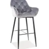 Cherry barstol - Grå
