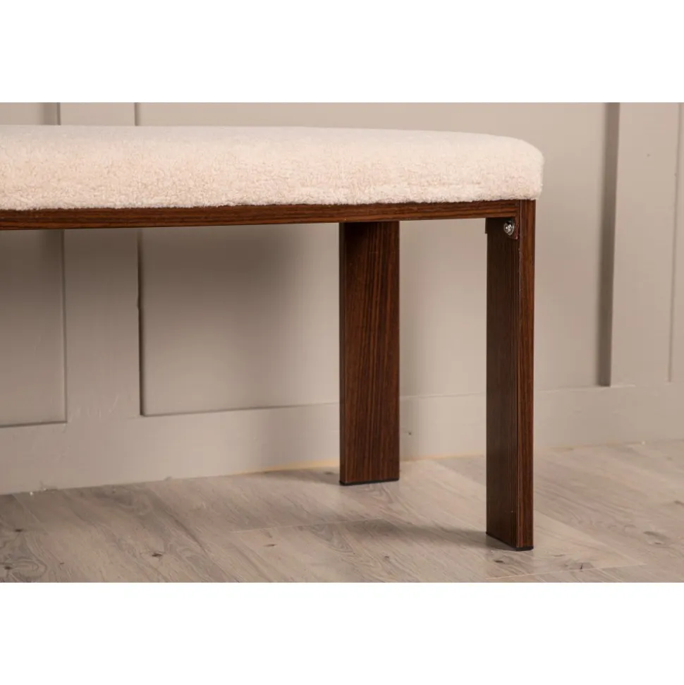 Chester sittbänk - Vit