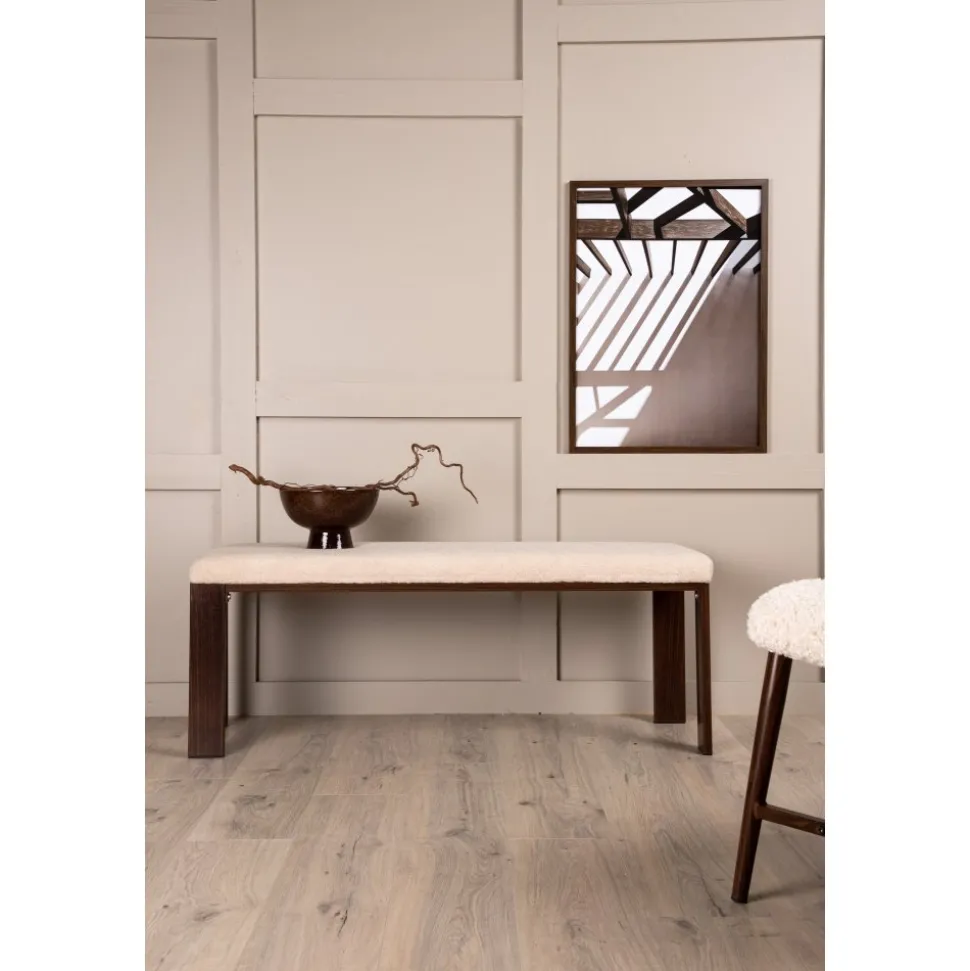 Chester sittbänk - Vit