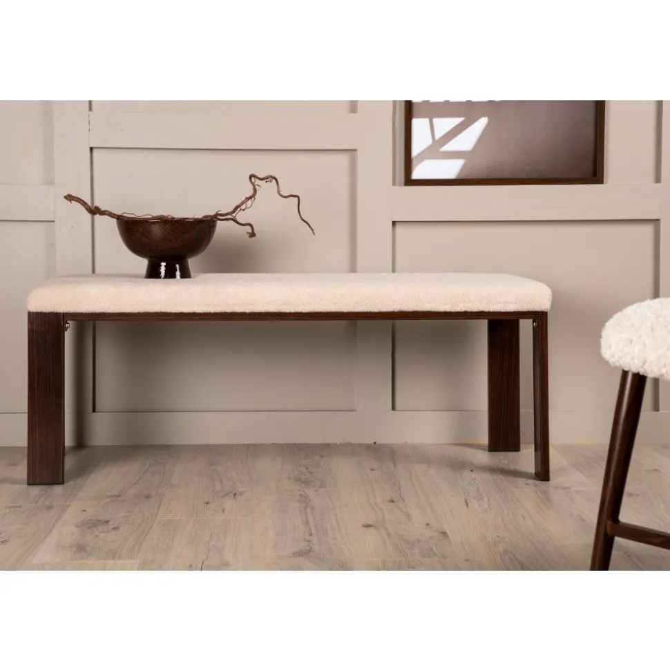 Chester sittbänk - Vit