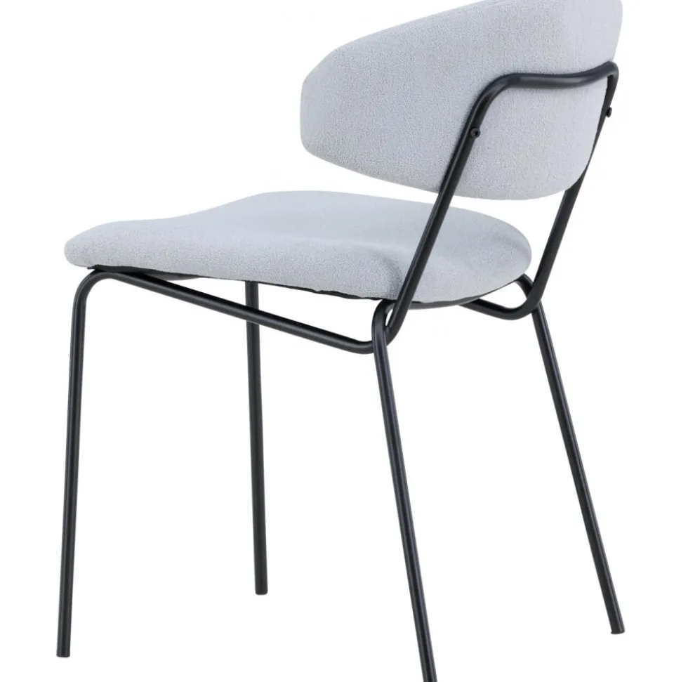 Chico matstol - Blå bouclé