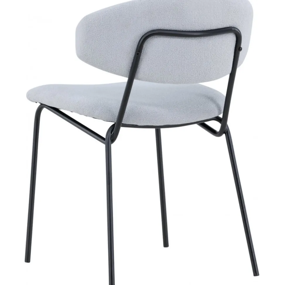 Chico matstol - Blå bouclé