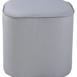 Chip sittpuff - Grå manchester