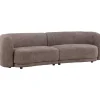 Cielo 3-sits soffa - Brun boucle