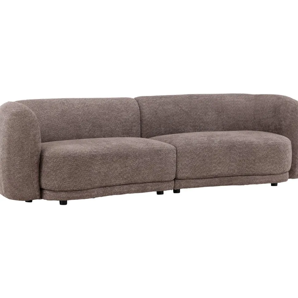 Cielo 3-sits soffa - Brun boucle