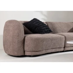 Cielo 3-sits soffa - Brun boucle