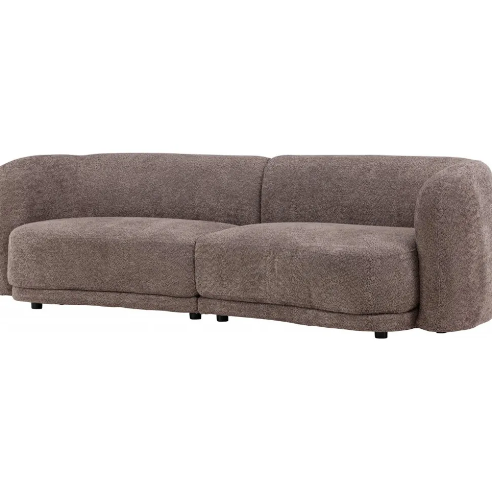 Cielo 3-sits soffa - Brun boucle