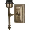 Classic vägglampa - Antikmässing - 20 cm
