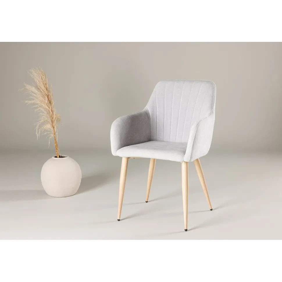 Comfort matstol - Ljusgrå