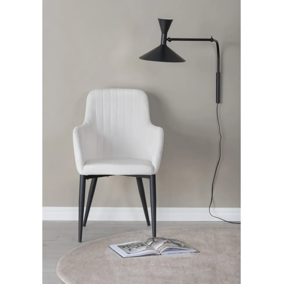 Comfort matstol - Vit