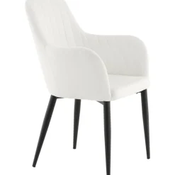 Comfort matstol - Vit