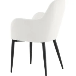 Comfort matstol - Vit
