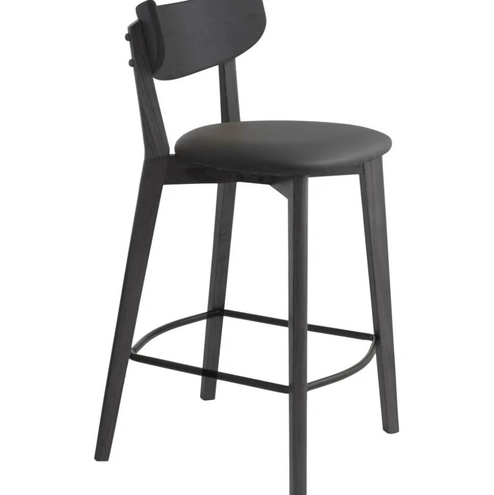 Contudo counterstol - Svart PU