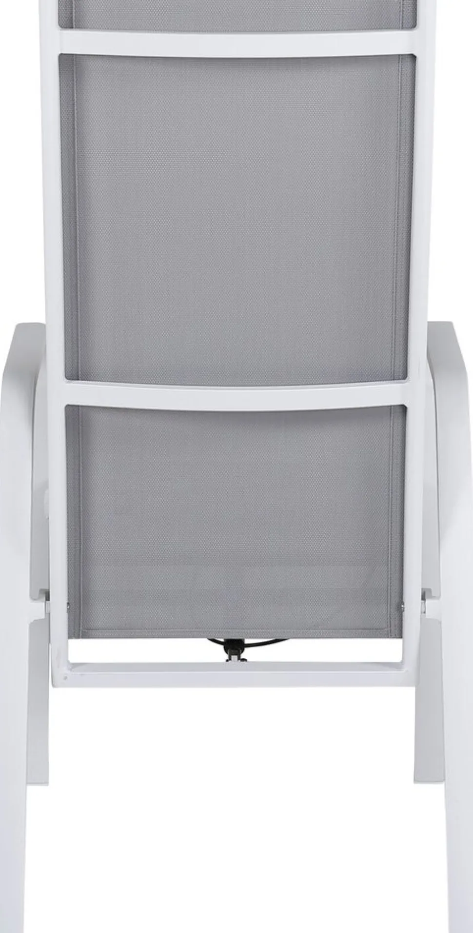 Copacabana karmstol - Grå/Vit + Rengöringsmedel för utemöbler