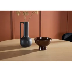 Copenhagen matbord Ø140 cm - Whitewash/svart