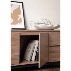 Corpus TV-bänk - Valnöt