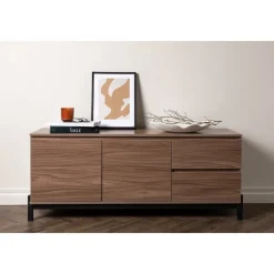 Corpus TV-bänk - Valnöt