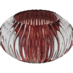 Cosy ljuslykta låg - Röd