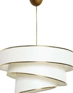 Couper taklampa - Guld