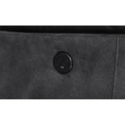 Coventry el reclinerfåtölj grå microfiber