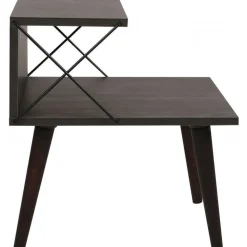 Cross sängbord - Mörkbrun