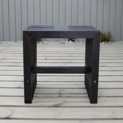 Cuba pall - Svart + Rengöringsmedel för utemöbler