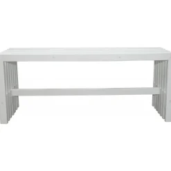Cuba sittbänk - Vit + Rengöringsmedel för utemöbler