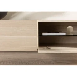 Cuenca TV-bänk - Whitewash