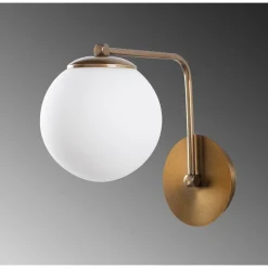 Daisy vägglampa 146-A - Guld