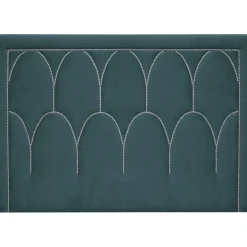 Dalarö sänggavel (Blå sammet) - Valfri bredd