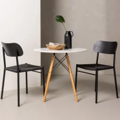 Danburi matbord Ø60 cm - Vit