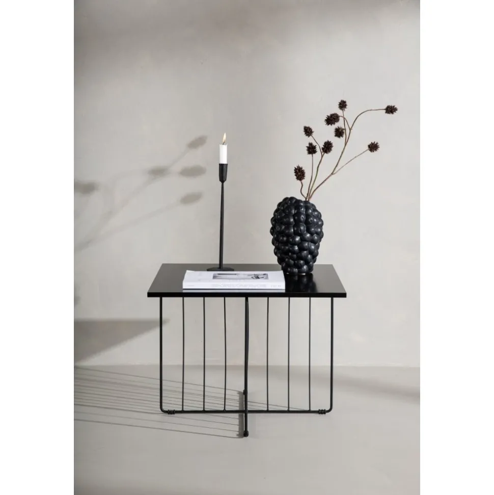 Dayton soffbord 60 x 60 cm - Svart