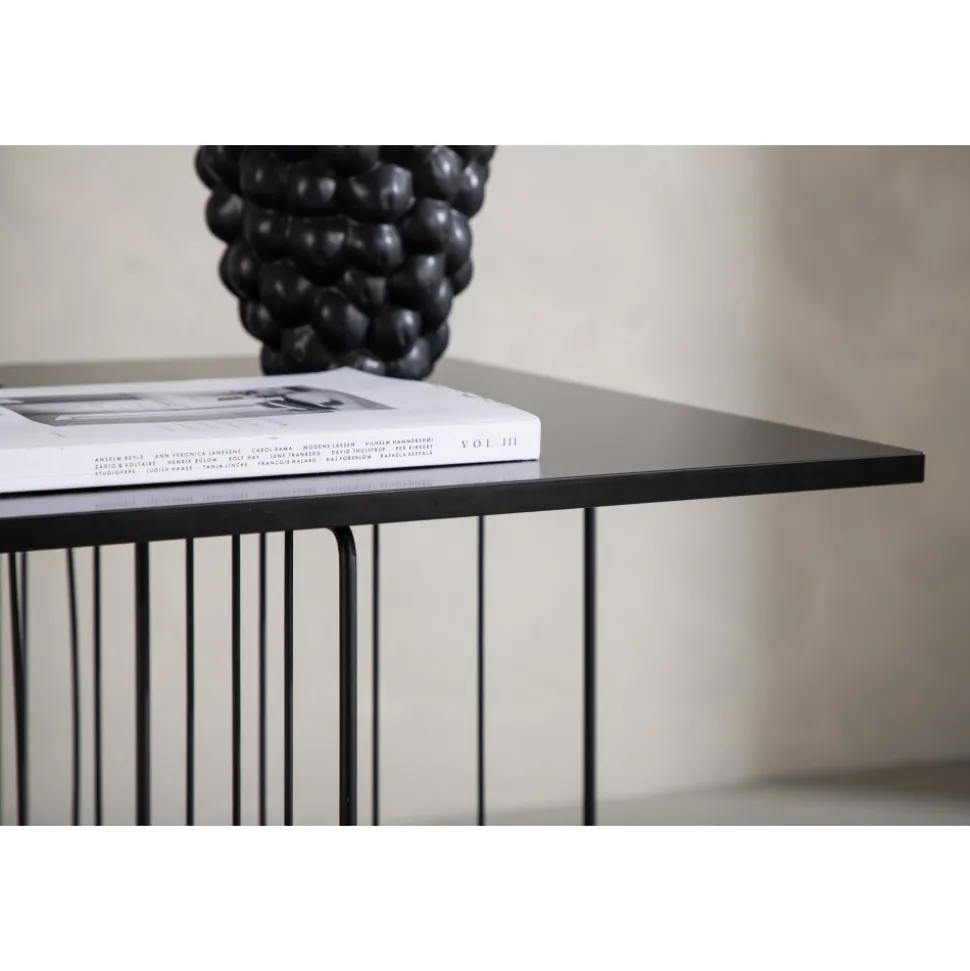 Dayton soffbord 60 x 60 cm - Svart