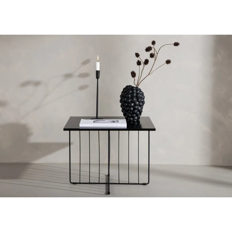 Dayton soffbord 60 x 60 cm - Svart